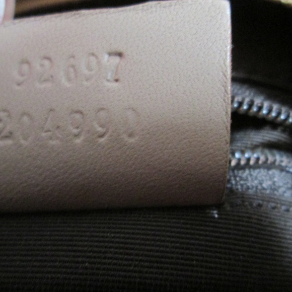 Auth New Gucci East West Beige Guccisima Shoulder Bag Rare style vintage Y2K - Picture 15 of 16